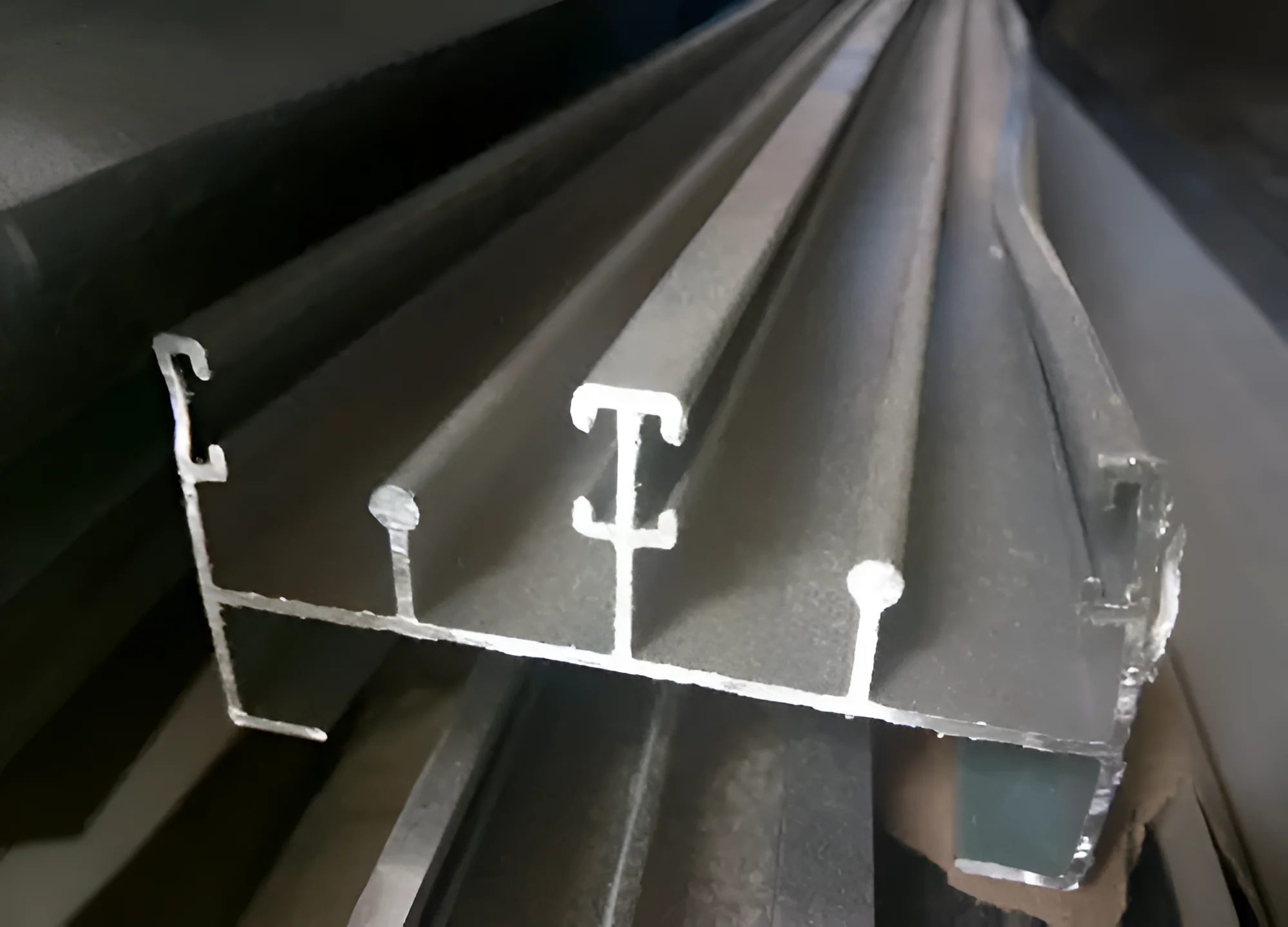 Buy 18MM Two Track Bottom Sliding - Aluminium Profile from Manufacturer & Wholeseller at Best Price